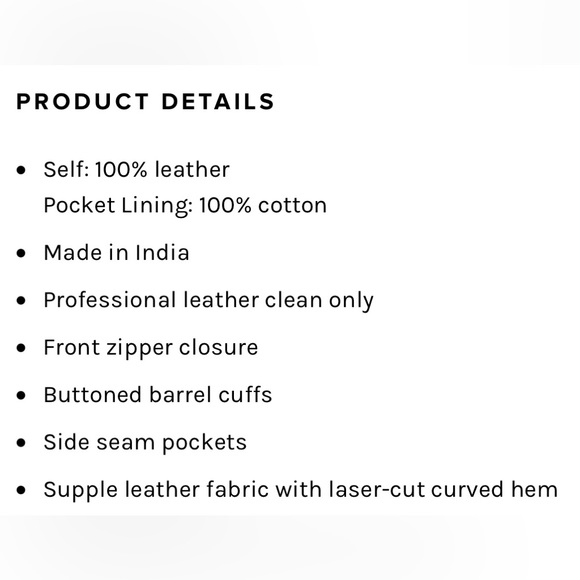 Leather Shacket - Picture 10 of 10